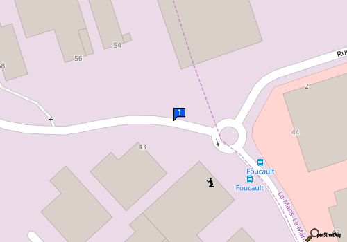 Carte Garage Alban