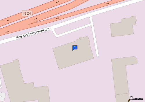 Carte Garage Hubert