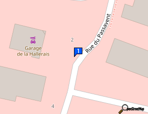 Carte Hallerais Automobiles