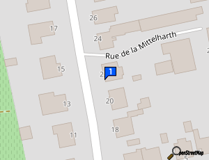 Carte Garage De La Mittelhart