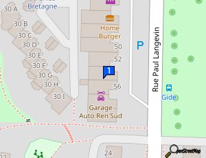 Carte Garage Auto Ren Sud