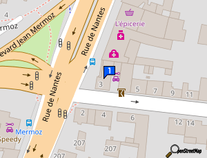 Carte Sarl Gastineau Thierry