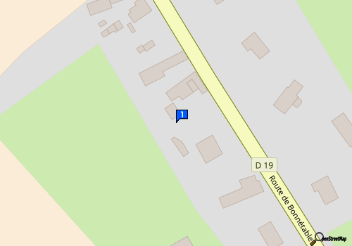 Carte Sarl Garage Vade