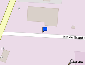 Carte Garage Morlais