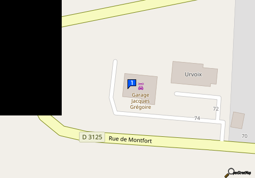 Carte Garage Jacques Gregoire