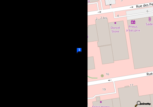 Carte Espace Lavage Saint Gregoire