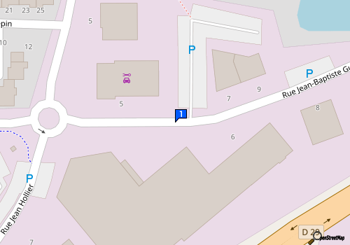 Carte Garage Louazel