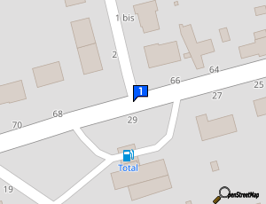 Carte Sas Difference Auto Evron