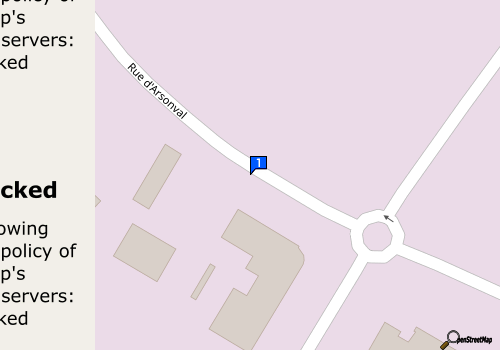 Carte Loudeac Lavage