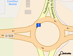 Carte Carglass S A S