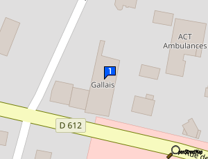 Carte Garage Gallais