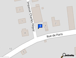 Carte Garage Saint Clement