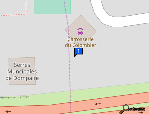 Carte Carrosserie Du Colombier