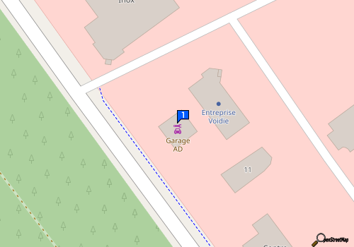 Carte Garage Massin Repesse