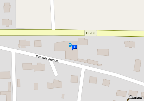 Carte Garage Broennec