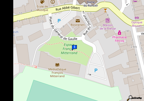 Carte Garage Le Henaff