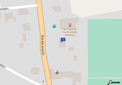 Carte Beaudoin Automobiles