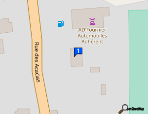 Carte Sarl Fournier Automobiles