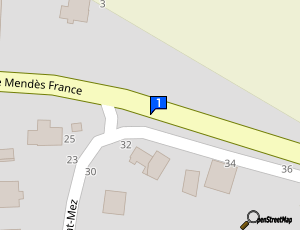 Carte Garage Broennec