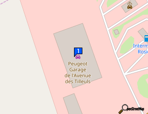 Carte Garage Auto Rosieres