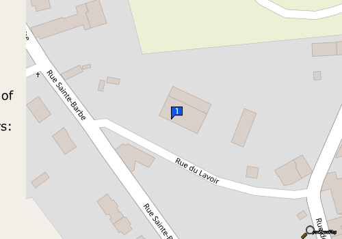 Carte Garage Dewi Vaucelle