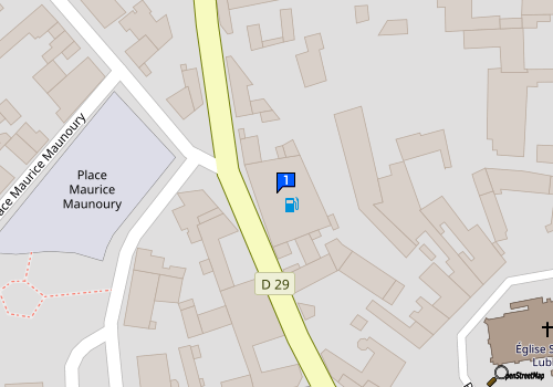 Carte Sarl Garage Jeannot