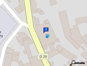 Carte Sarl Garage Jeannot