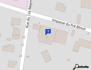 Carte St Die Pare Brise