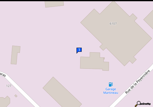 Carte Martineau Durand