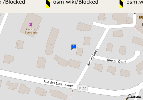 Carte Espace Lavage De La Meslais