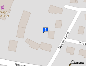 Carte Espace Lavage De La Meslais