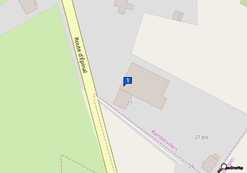 Carte Eurl Contact 88