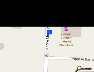 Carte Garage Herve Planchais