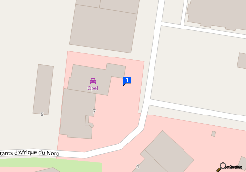 Carte Sarl Garage Pierre