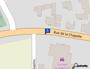 Carte Garage Du Menilot