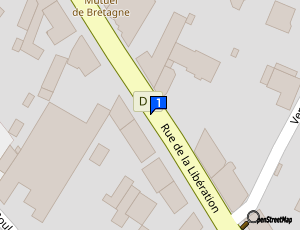 Carte Sarl Garage Le Calvez