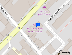 Carte Brest Pare Breizh