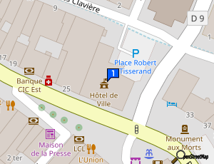 Carte Remiremont Pare Brise