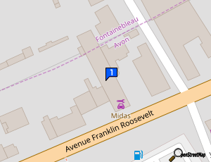 Carte Fontainebleau Echappement