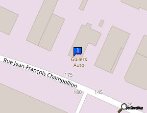 Carte Guilers Auto