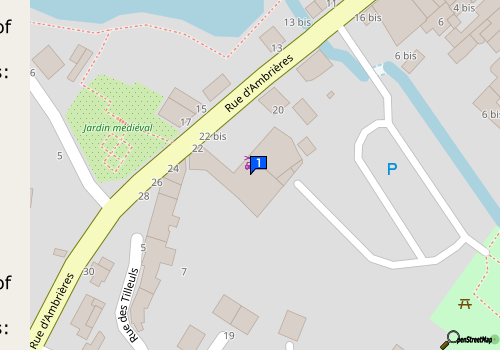 Carte Eurl Fevrier Tony