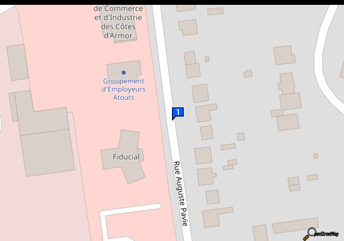 Carte Eurl Bretagne Central Negoce