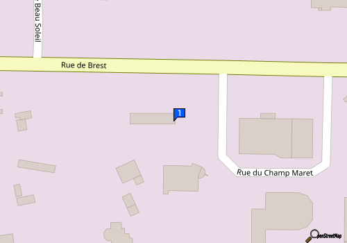 Carte Manespe Baie