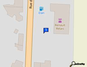 Carte Ceauce Automobiles