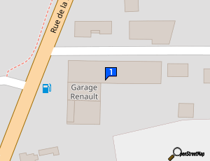 Carte Garage Disez Kergoat Vl
