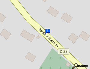 Carte Centre Pollion