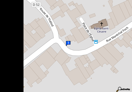 Carte Garage Cholley
