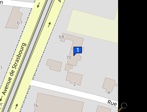 Carte Garage Baggersee Automobile