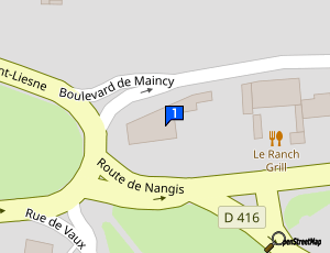 Carte Garage Auto 77