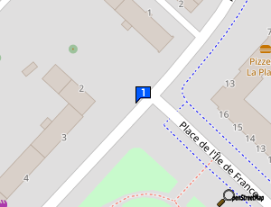 Carte Centre Auto Meinau